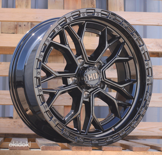 R17x9  5X127  ET  0  71.5  D1971  Black (BL)  For 4X4  (K3)  (Milling)