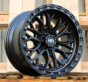R17x9  6X139.7  ET  0  110.1  D1972  Black Half Matt (BLHM)  For 4X4  (M) (1 foto / 1)