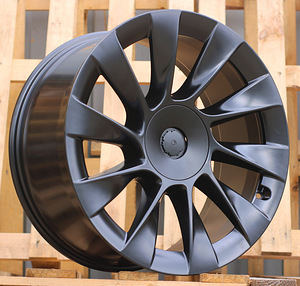 R19x9.5  5X114.3  ET  45  64.1  D1797  (H3130F)  Black Half Matt (BLHM)  For TESLA  (K8)  (HYBRID FORGED (Model Y)) (1 foto / 1)