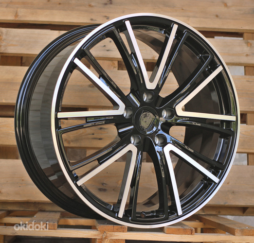 R21x9.5  5X130  ET  61  71.6  CQRGW1058  (FB0618J)  Black Polished (MB)  For PORCH  (K7)  (FORGED (Rear+Front))