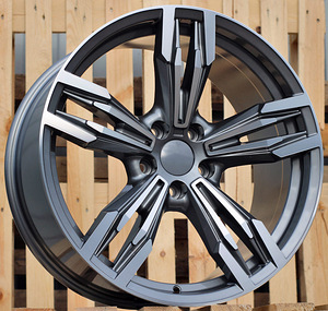 R18x8  5X120  ET  35  72.6  BY983  (5081)  Grey Polished (MG)  For BMW  (P)  (Rear+Front) (1 foto / 1)