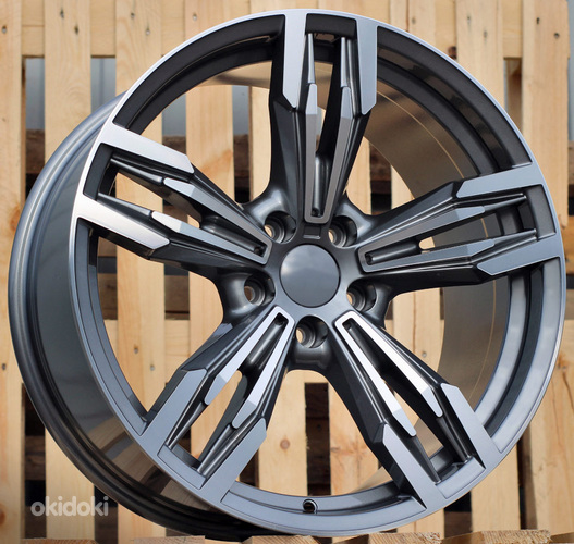 R18x8  5X120  ET  30  72.6  BY983  (5081)  Grey Polished (MG)  For BMW  (P)