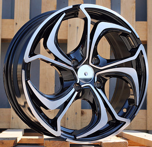 R16x6.5  4X100  ET  40  60.1  BY980  (LU1235)  Black Polished (MB)  For RACIN  (P1) (1 foto / 1)