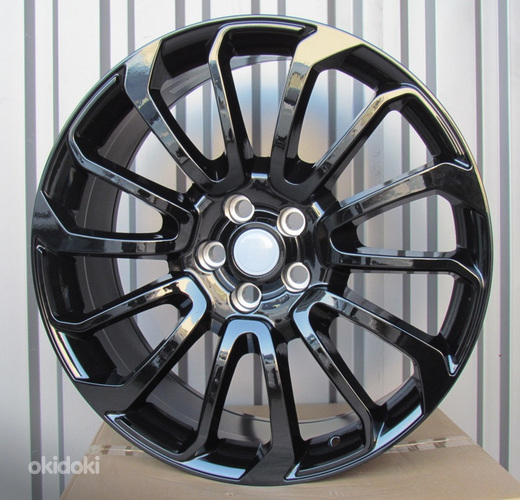 R22x9.5  5X120  ET  45  72.6  BY959  (H702F)  Black (BL)  For LAND  (K7)  (HYBRID FORGED)