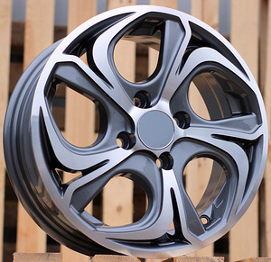 R14x5.5  4X100  ET  40  73.1  BY980  Grey Polished (MG)  For RACIN  (P) (1 foto / 1)