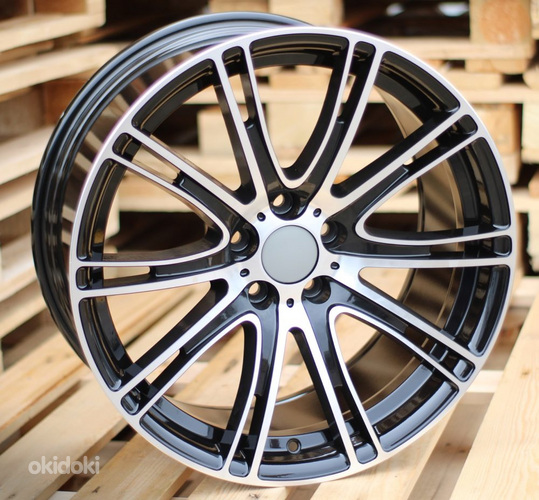R19x9.5  5X112  ET  39  66.6  BY599  Black Polished (MB)  For BMW  (K7)  ((AKC 70 Eur))