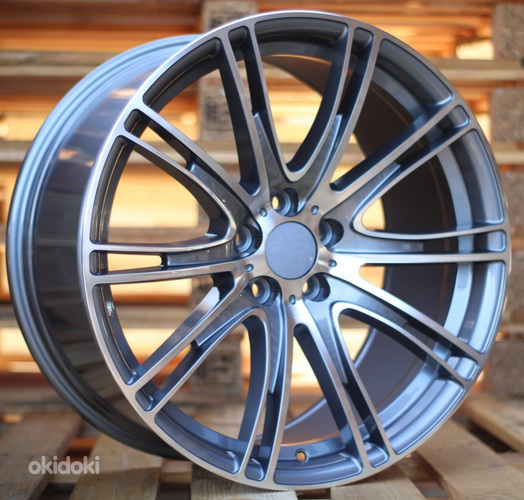 R19x9.5  5X112  ET  39  66.6  BY599  (LJ599)  Grey Polished (MG)  For BMW  (K7)  ((AKC 70 Eur))