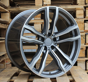 R21x10.5  5X120  ET  45  74.1  BY588  (DLJ588)  Grey Polished (MG)  For BMW  (Z1)  ((AKC 140 Eur)) (1 foto / 1)
