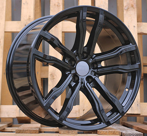 R20x10  5X120  ET  40  74.1  BY588  (DLJ588)  Black (BL)  For BMW  (P+Z3+Z2)  (Rear+Front) (1 foto / 1)
