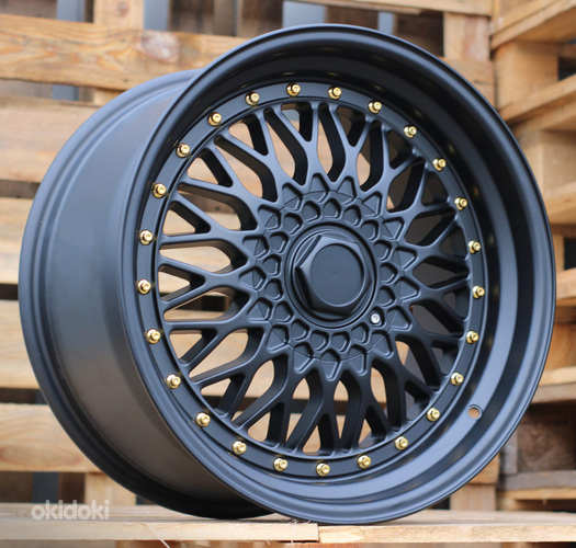 R18x9.5  10X112/120  ET  20  74.1  BY479  (XF135)  Black Matt (BM)  For RACIN  (K4)  ((AKC 90 Eur) BBS Style)