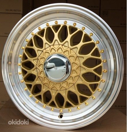 R13x6  8X100/108  ET  25  67.1  BY479  (LU247)  Bronze (YY)  For RACIN  (P1)  (BBS Style)