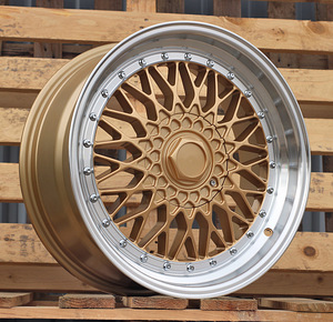 R17x7.5  8X100/108  ET  35  73.1  BY479  (XF135)  Gold+Polished (YP)  For RACIN  (R+P1)  (BBS Style) (1 foto / 1)