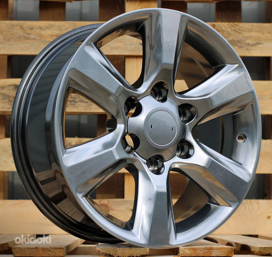 R17x7.5  6X139.7  ET  25  110.1  BY433  Hyper Black (HB)  For TOYOT  (K3)
