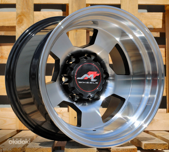 R15x10  6X139.7  ET  M52  110.5  BY472  Black Polished (MB)  For 4X4  (Z1+Z3)