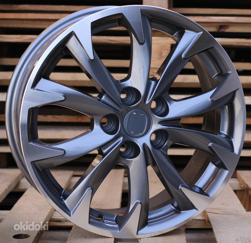 R17x7  5X114.3  ET  50  67.1  BY177  Grey Polished (MG)  For MAZDA  (Z1)