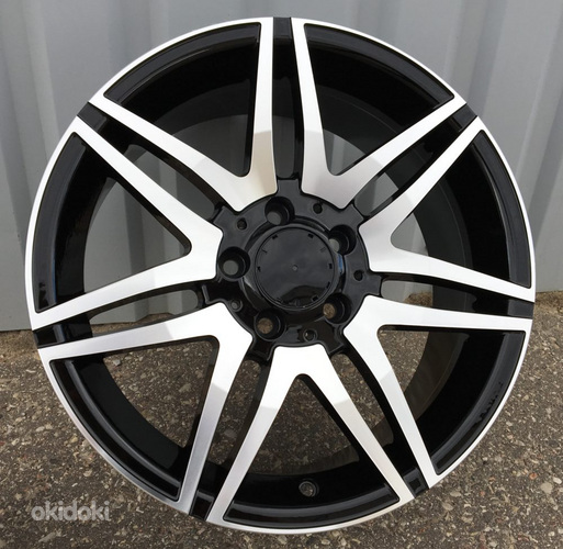 R17x7.5  5X112  ET  47  66.6  BY274  Black Polished (MB)  For MER  (R)