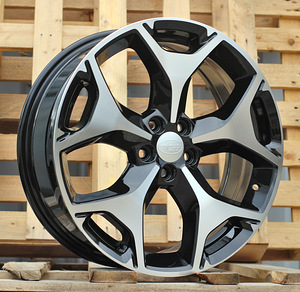 R18x7  5X100  ET  48  56.1  BY164  (IN8013)  Black Polished (MB)  For SUBAR  (K4) (1 foto / 1)