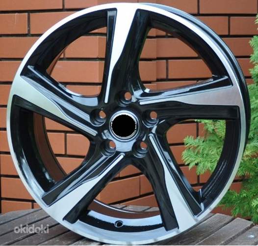 R18x7.5  5X108  ET  49  63.3  BY115  Black Polished (MB)  For VOLVO  (Z1)