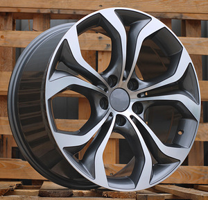 R20x10  5X120  ET  40  74.1  BY117  Grey Polished (MG)  For BMW  (K3)  (Rear+Front) (1 foto / 1)