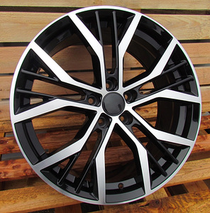R16x7  5X112  ET  45  57.1  BK713  (A5326)  Black Polished+Powder Coating (MBPC)  For VW (1 foto / 1)