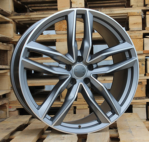 R20x9  5X112  ET  31  66.5  BK690  (BY1126)  Grey Half Matt+Powder Coating (MGHMPC)  For AUD  (K3) (1 foto / 1)