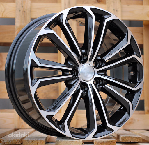 R17x7  5X114.3  ET  45  60.1  BK667  Black Polished (MB)  For TOYOT  (P)