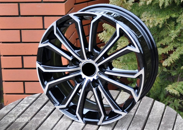 R17x7  5X114.3  ET  45  60.1  BK667  (XF069)  Black Polished (MB)  For TOYOT  (R)