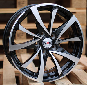R14x6  4X108  ET  20  65.1  BK575  Black Polished (MB)  For CITRO  (R) (1 foto / 1)