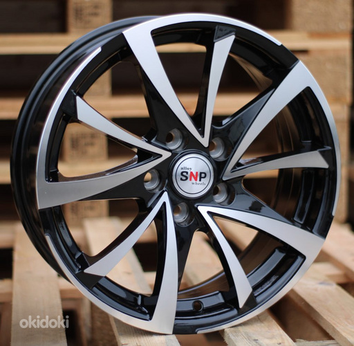 R14x6  4X108  ET  20  65.1  BK575  Black Polished (MB)  For CITRO  (R)