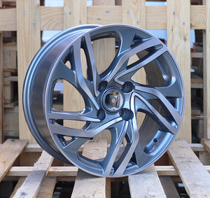 R16x7  4X108  ET  25  65.1  BK607  Grey Polished+Powder Coating (MGPC)  For CITRO  (L2) (1 foto / 1)