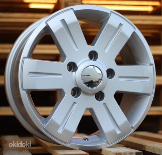 R16x7  5X130  ET  55  89.1  BK562  (BY1530)  Silver (SI)  For MER  (Z2)  ((max 1400kg))
