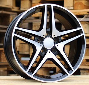 R17x8  5X112  ET  40  66.6  BK443  Black Polished (MB)  For MER  (K2) (1 foto / 1)