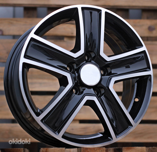 R15x6.5  5X118  ET  45  71.1  BK473  Black Polished (MB)  For FORD  (K2)  (4x4 (max 1250kg))