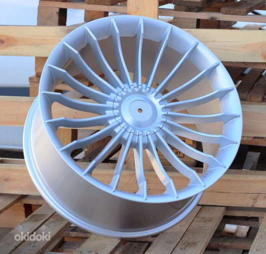 R17x8  5X120  ET  34  72.6  BK273  (BY1023)  Silver Shining (SS)  For BMW  (Z1)