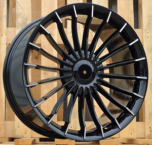 R18x9.5  5X120  ET  20  74.1  BK273  Black Polished (MB)  For BMW  (P2+P+M)  (ALPINA Style Rear+Front) (1 foto / 1)