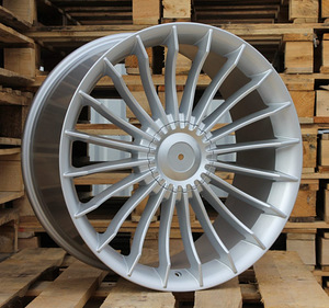 R20x9.5  10X112/120  ET  38  72.6  BK273  Silver (SI)  For BMW  (K2)  (ALPINA Style Rear+Front) (1 foto / 1)