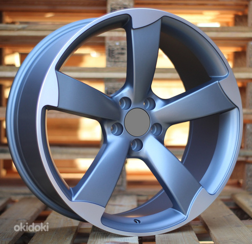 R16x7.5  5X112  ET  35  66.5  BK217  Grey Polished Half Matt (MGHM)  For AUD  (D4)