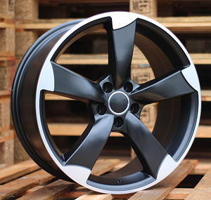 R19x8.5  5X112  ET  35  66.5  BK217  (BY939)  Black Polished Half Matt (MBHM)  For AUD (1 foto / 1)