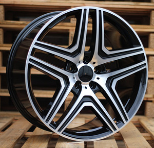 R17x8  5X112  ET  43  66.6  BK206  Black Polished (MB)  For MER  (K2) (1 foto / 1)