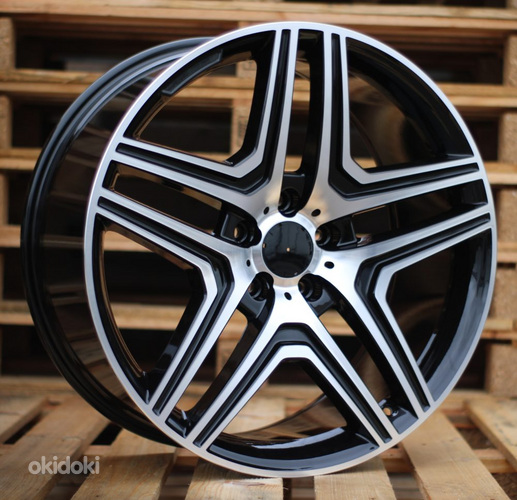 R17x8  5X112  ET  43  66.6  BK206  Black Polished (MB)  For MER  (K2)