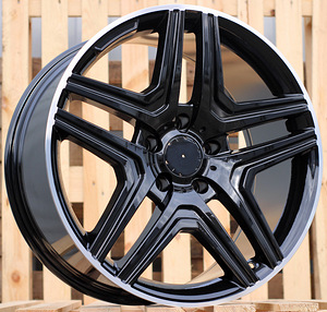 R20x9.5  5X130  ET  35  84.1  BK206  (BY157)  Black+Polished Lip (BLPL)  For MER  (K7) (1 foto / 1)