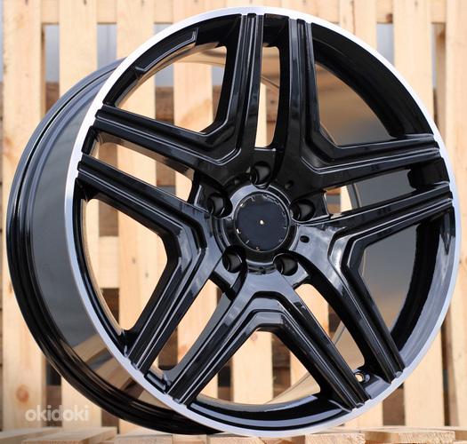 R20x9.5  5X130  ET  35  84.1  BK206  (BY157)  Black+Polished Lip (BLPL)  For MER  (K7)