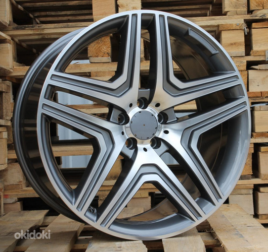 R21x10  5X112  ET  46  66.6  BK206  (BY157)  Grey Polished (MG)  For MER  (Z2)