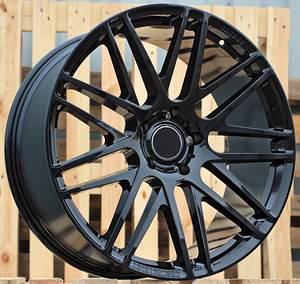 R22x10  5X130  ET  30  84.1  BFMB7  Black Partial Polished (BP)  For MER  (K3)  (FORGED (Style Brabus+Engraved)) (1 foto / 1)