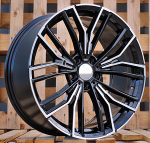 R19x8  5X112  ET  30  66.6  B5964  Black Polished (MB)  For BMW  (K4+Z7)  (New Model BMW 5 (Rear+Front)) (1 foto / 1)