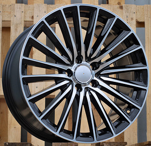 R19x8  5X112  ET  45  66.6  B5909  Black Polished (MB)  For MER  (P+K4)  ()) (1 foto / 1)