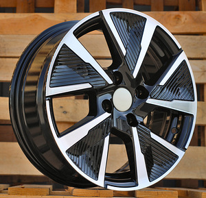 R16x6.5  4X108  ET  32  65.1  B5906F  Black Polished (MB)  For PEUG  (L5)  (Full Spokes) (1 foto / 1)
