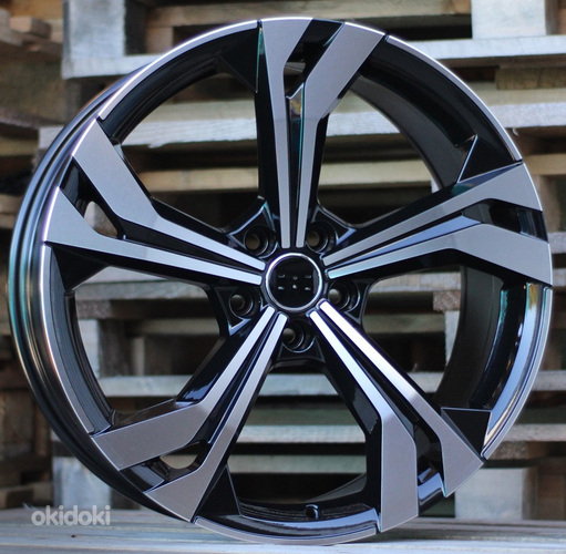 R20x8.5  5X112  ET  36  66.5  B5873  (IN5564)  Black Polished (MB)  For AUD  (Z5)