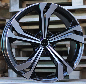 R20x8.5  5X112  ET  38  66.5  B5873  (IN5564)  Black Polished (MB)  For AUD  (P1+Z6) (1 foto / 1)