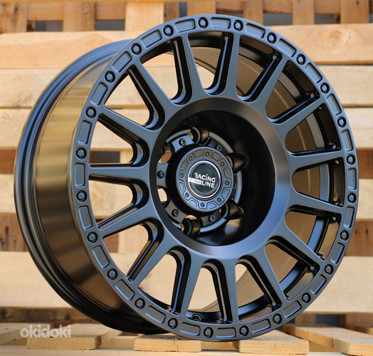R17x8  6X139.7  ET  M15  110.1  B5877  Black Half Matt (BLHM)  For 4X4  (R)